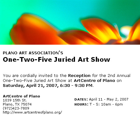 One-Two-Five Jurried Art Show